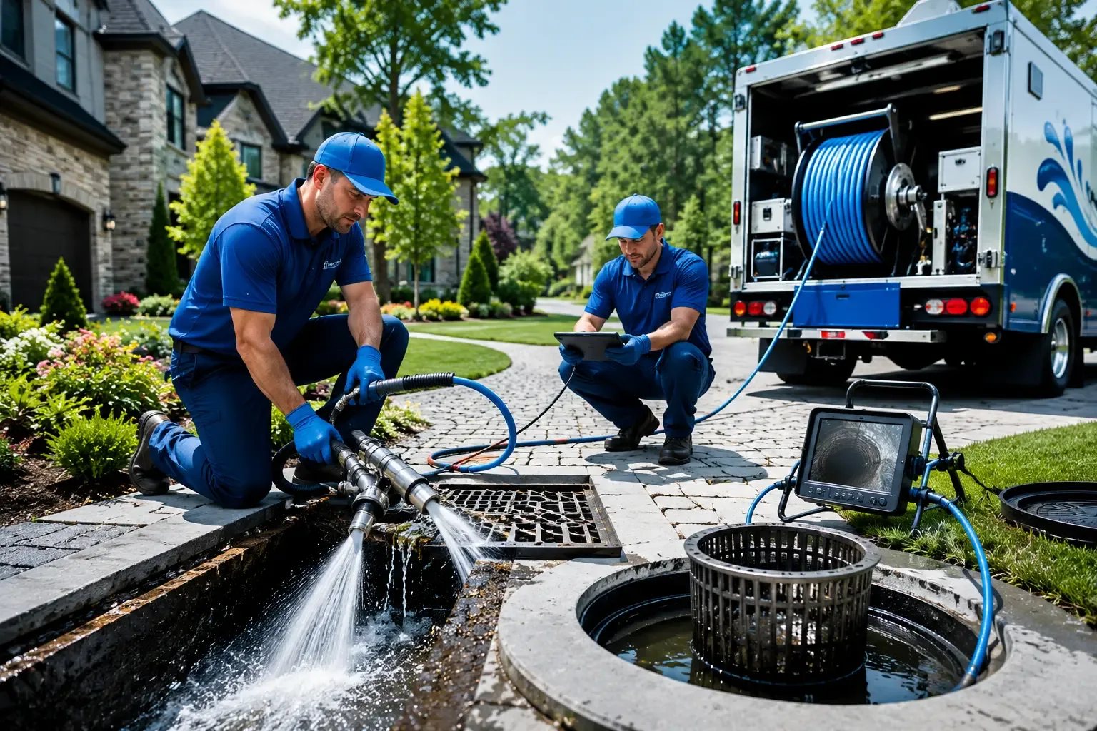 Local outdoor drain cleaning professionals in Racine, WI