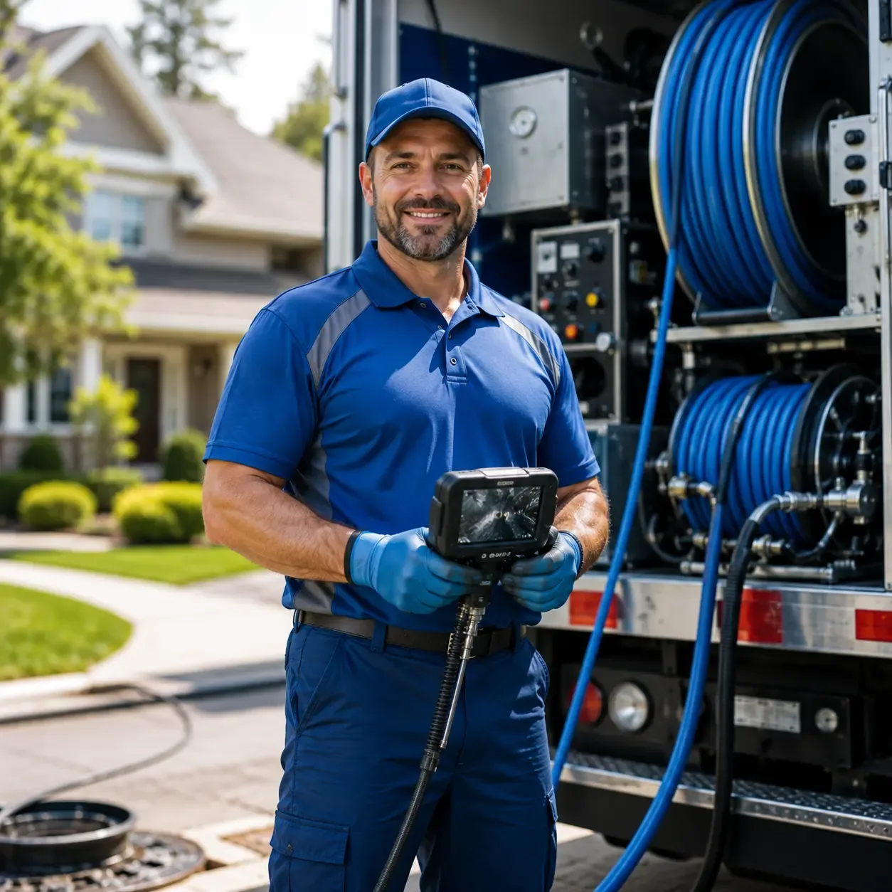 Local outdoor drain cleaning specialists in Racine, WI